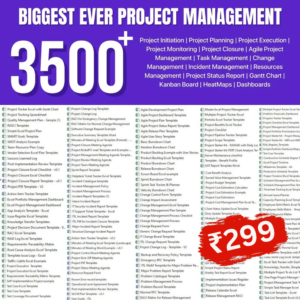 3500+ PROJECT MANAGEMENT TEMPLATES | 100% DONE FOR YOU Templates